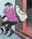 ''Литературная баня''. А.М. Горький в дружеских шаржах и карикатурах современников. ''Из американских нравов''. 1906 г.. Фоторепродукция Татьяны Шепелевой