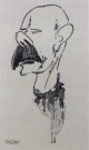 ''Литературная баня''. А.М. Горький в дружеских шаржах и карикатурах современников. Дружеский шарж. 1932 г.. Фоторепродукция Татьяны Шепелевой