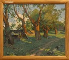 Рудольф Соснин. Вечер в деревне Быково. 2004. Холст, масло