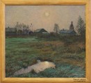 Рудольф Соснин. ''Ноябрь уж наступил''. 2009. Картон, масло