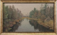 Рудольф Соснин. Тихая пора. 2013. Картон, масло