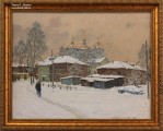 Рудольф Соснин. Крестовоздвиженский монастырь. 2011. Картон, масло