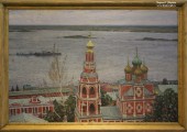Рудольф Соснин. В затон. 2014. ДВП, масло