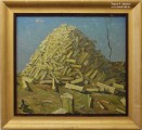 Рудольф Соснин. Апофеоз перестройки. 1995. Картон, масло