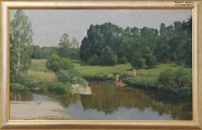 Рудольф Соснин. Лето. 2014. ДВП, масло