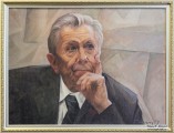 Рудольф Соснин. Академик Е.И. Чазов. 2017. Холст, масло