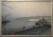 Рудольф Соснин. Весна. Окское ущелье. 2015. Холст, масло