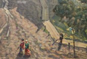 Рудольф Соснин. Вечерний звон. Фрагмент. 2013. Холст, масло