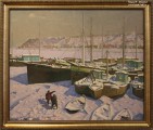 Рудольф Соснин. ''Солнце на лето...''. 2011. ДВП, масло