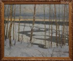 Рудольф Соснин. Осень в заливе. 2017. Холст, масло