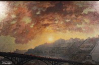 Мартынов В.Л. (1888 - 1971). Проект памятника Горькому. 1937 год. Холст, масло. Фрагмент. Фоторепродукция Татьяны Шепелевой