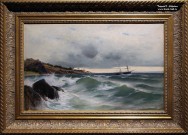 М.А. Алисов (1859-1933). Морской пейзаж. 1910-1920-е гг. Фоторепродукция Татьяны Шепелевой