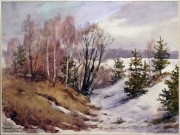 Валерий Хазов. Начало весны. 2016. Фоторепродукция Татьяны Шепелевой
