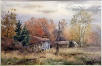 Валерий Хазов. Стоят в одиночестве. 2017. Фоторепродукция Татьяны Шепелевой