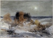 Валерий Хазов. Зимнее солнце. 2010. Фоторепродукция Татьяны Шепелевой