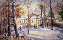 Валерий Хазов. К Пушкину. 2014. Фоторепродукция Татьяны Шепелевой