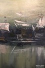 Наталья Разбаева. На рассвете. Фрагмент. 2016