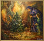 Сергей Родионов. Где Мальвина? Холст, масло. Фоторепродукция Татьяны Шепелевой