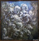 Сергей Родионов. Цветущая вишня. Холст, масло. Фоторепродукция Татьяны Шепелевой