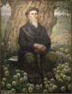 Сергей Родионов. Дед Иван. Холст, масло. Фоторепродукция Татьяны Шепелевой