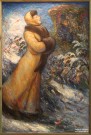 Сергей Родионов. Красавица и Пушкин. Холст, масло. Фоторепродукция Татьяны Шепелевой