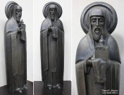 Алексей Леонов. Св. Сергий объединитель. Шамот. Фоторепродукция Татьяны Шепелевой