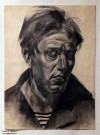 Василий Маслов. Портрет мужчины в тельняшке. 1930-е. Бумага, карандаш. Из собрания НГХМ. Фоторепродукция Татьяны Шепелевой