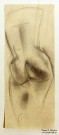 Василий Маслов. Наброски. Конец 1920-х. Бумага, карандаш. Из собрания НГХМ. Фоторепродукция Татьяны Шепелевой