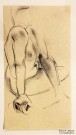 Василий Маслов. Наброски. Конец 1920-х. Бумага, карандаш. Из собрания НГХМ. Фоторепродукция Татьяны Шепелевой