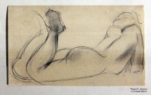 Василий Маслов. Наброски. Конец 1920-х. Бумага, карандаш. Из собрания НГХМ. Фоторепродукция Татьяны Шепелевой