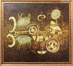 Марина Полякова. Возничий. 2011. Холст, темпера. Фоторепродукция Татьяны Шепелевой