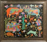 Марина Полякова. Хараре. 2009. Холст, темпера. Фоторепродукция Татьяны Шепелевой