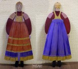 Сурженко Наталья Викторовна. Праздничный женский костюм Нижегородской губернии, II половина XIX века. Фоторепродукция Татьяны Шепелевой Сурженко Наталья Викторовна. Праздничный женский костюм Нижегородской губернии, II половина XIX века. Фоторепродукция Татьяны Шепелевой