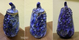 Петрова Нина Сергеевна. Сосуд «Баклажан». Глина, глазурь. 2019. Фоторепродукция Татьяны Шепелевой Петрова Нина Сергеевна. Сосуд «Баклажан». Глина, глазурь. 2019. Фоторепродукция Татьяны Шепелевой
