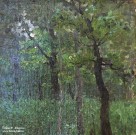 Левитан И.И. (1860 – 1900). Лесная дорожка. Фрагмент. 1880-е. Холст, масло. Музей пейзажа, Плёс. Фоторепродукция Татьяны Шепелевой