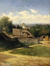 Н.Е. Маковский (1841 – 1886). Вид на Волге близ Нижнего Новгорода. 1870-е. ГТГ. Фоторепродукция Татьяны Шепелевой