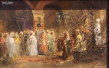 К.Е. Маковский (1839 – 1915). Выбор невесты царем Алексеем Михайловичем. 1887. Эскиз одноименной картины (Museo de Arte de Ponce, Пуэрто-Рико, 1887). Собрание А.Н. Жилина (Москва). Фоторепродукция Татьяны Шепелевой К.Е. Маковский (1839 – 1915). Выбор невесты царем Алексеем Михайловичем. 1887. Эскиз одноименной картины (Museo de Arte de Ponce, Пуэрто-Рико, 1887). Собрание А.Н. Жилина (Москва). Фоторепродукция Татьяны Шепелевой