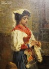 К.Е. Маковский (1839 – 1915). Модели в ожидании художника (Греющиеся итальянцы). Фрагмент. 1904. СОХМ. Фоторепродукция Татьяны Шепелевой К.Е. Маковский (1839 – 1915). Модели в ожидании художника (Греющиеся итальянцы). Фрагмент. 1904. СОХМ. Фоторепродукция Татьяны Шепелевой