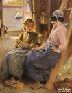 К.Е. Маковский (1839 – 1915). Бретонки (Рыбачки). Фрагмент. 1904. СОХМ. Фоторепродукция Татьяны Шепелевой К.Е. Маковский (1839 – 1915). Бретонки (Рыбачки). Фрагмент. 1904. СОХМ. Фоторепродукция Татьяны Шепелевой