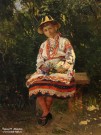 В.Е. Маковский (1846 – 1920). Лёля (Портрет дочери Елены). Фрагмент. 1881. Собрание А.Н. Жилина (Москва). Фоторепродукция Татьяны Шепелевой В.Е. Маковский (1846 – 1920). Лёля (Портрет дочери Елены). Фрагмент. 1881. Собрание А.Н. Жилина (Москва). Фоторепродукция Татьяны Шепелевой