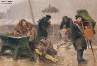 В.Е. Маковский (1846 – 1920). В дождь. Эскиз. Этюд. Фрагмент. НГХМ. Фоторепродукция Татьяны Шепелевой В.Е. Маковский (1846 – 1920). В дождь. Эскиз. Этюд. Фрагмент. НГХМ. Фоторепродукция Татьяны Шепелевой