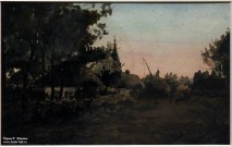 В.Е. Маковский (1846 – 1920). Украинский пейзаж. 1881. Бумага, акварель. НГХМ. Фоторепродукция Татьяны Шепелевой В.Е. Маковский (1846 – 1920). Украинский пейзаж. 1881. Бумага, акварель. НГХМ. Фоторепродукция Татьяны Шепелевой