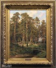 Шишкин И.И. (1832 – 1898). Мостик в лесу. 1895. НГХМ. Фоторепродукция Татьяны Шепелевой