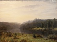 Шишкин И.И. (1832 – 1898). Туманное утро. 1885. НГХМ. Фоторепродукция Татьяны Шепелевой