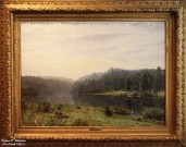 Шишкин И.И. (1832 – 1898). Туманное утро. 1885. НГХМ. Фоторепродукция Татьяны Шепелевой