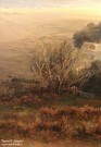 Саврасов А.К. (1830 – 1897). Печерский монастырь в Нижнем Новгороде. Фрагмент. 1871. НГХМ. Фоторепродукция Татьяны Шепелевой