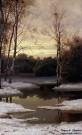 Волков Е.Е. (1844 – 1920). Весной. Фрагмент. 1880. НГХМ. Фоторепродукция Татьяны Шепелевой
