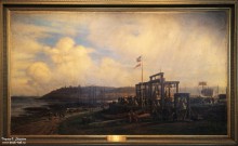 Боголюбов А.П. (1824 – 1890). Нижегородская ярмарка. Колокольный ряд. 1862. НГХМ. Фоторепродукция Татьяны Шепелевой