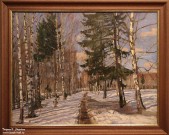 Жуковский С.Ю. (1875 – 1944). Весна. 1913. НГХМ. Фоторепродукция Татьяны Шепелевой