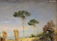 Похитонов И.П. (1850 – 1923). В окрестностях Неаполя. Фрагмент. 1895. НГХМ. Фоторепродукция Татьяны Шепелевой